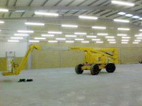 Yellow-Truck-inside-domestic-building